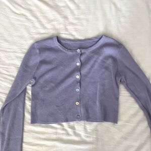 Cropped sweater